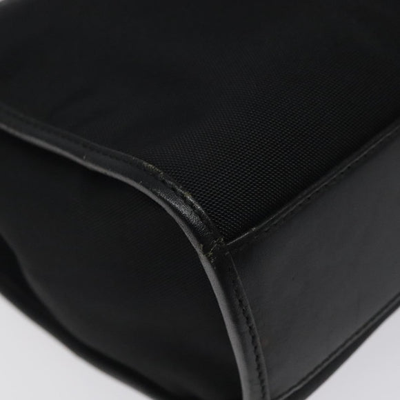 GUCCI Jackie Hand Bag Nylon Black Silver 002 1065 Auth ep8460