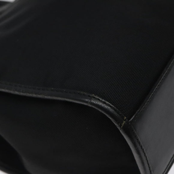 GUCCI Jackie Hand Bag Nylon Black Silver 002 1065 Auth ep8460