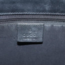 GUCCI Jackie Hand Bag Nylon Black Silver 002 1065 Auth ep8460-16
