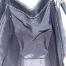 GUCCI Jackie Hand Bag Nylon Black Silver 002 1065 Auth ep8460-18