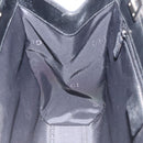 GUCCI Jackie Hand Bag Nylon Black Silver 002 1065 Auth ep8460-20
