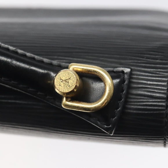 LOUIS VUITTON Epi Monceau 28 Hand Bag Black M52122 LV Auth ep8464