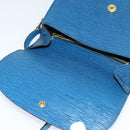 LOUIS VUITTON Epi Saint Cloud GM Shoulder Bag Toledo Blue M52195 LV Auth ep8466-15