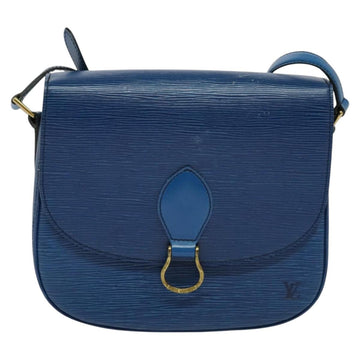 LOUIS VUITTON Epi Saint Cloud GM Shoulder Bag Toledo Blue M52195 LV Auth ep8466 - 0