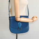 LOUIS VUITTON Epi Saint Cloud GM Shoulder Bag Toledo Blue M52195 LV Auth ep8466-22