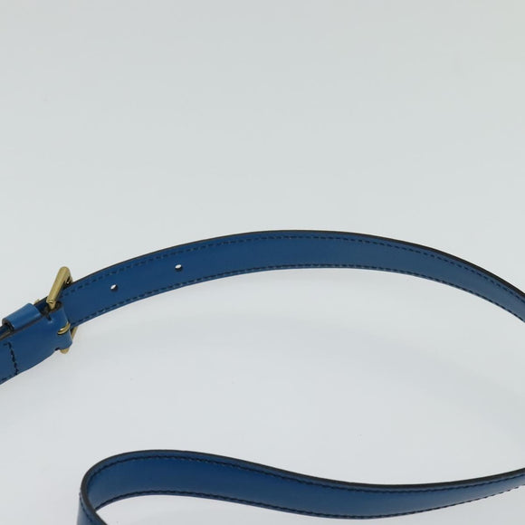 LOUIS VUITTON Epi Saint Cloud GM Shoulder Bag Toledo Blue M52195 LV Auth ep8466