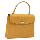 LOUIS VUITTON Epi Malesherbes Hand Bag Tassili Yellow Jonne M52379 Auth ep8467-1