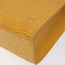 LOUIS VUITTON Epi Malesherbes Hand Bag Tassili Yellow Jonne M52379 Auth ep8467-14