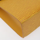 LOUIS VUITTON Epi Malesherbes Hand Bag Tassili Yellow Jonne M52379 Auth ep8467-15
