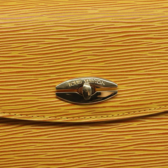 LOUIS VUITTON Epi Malesherbes Hand Bag Tassili Yellow Jonne M52379 Auth ep8467