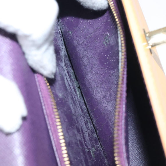 LOUIS VUITTON Epi Malesherbes Hand Bag Tassili Yellow Jonne M52379 Auth ep8467