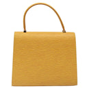 LOUIS VUITTON Epi Malesherbes Hand Bag Tassili Yellow Jonne M52379 Auth ep8467-2