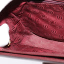 CARTIER Shoulder Bag Leather Red Auth ep8473-19