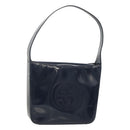 GUCCI Patent leather Shoulder Bag Navy Silver 000 1046 0506 Auth ep8474-1