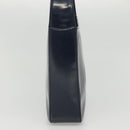 GUCCI Patent leather Shoulder Bag Navy Silver 000 1046 0506 Auth ep8474-3