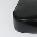 GUCCI Shoulder Bag Leather Black Gold Auth ep8475-16