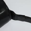 GUCCI Shoulder Bag Leather Black Gold Auth ep8475-10