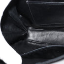 GUCCI Shoulder Bag Leather Black Gold Auth ep8475-20