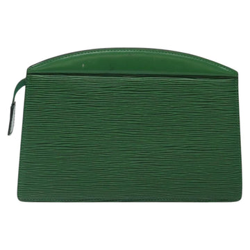 LOUIS VUITTON Epi Trousse Crete Pouch Green M48404 LV Auth ep8477 - 0