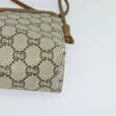 GUCCI GG Plus Supreme Shoulder Bag PVC Beige Auth ep8482-14