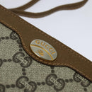 GUCCI GG Plus Supreme Shoulder Bag PVC Beige Auth ep8482-17