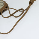 GUCCI GG Plus Supreme Shoulder Bag PVC Beige Auth ep8482-7