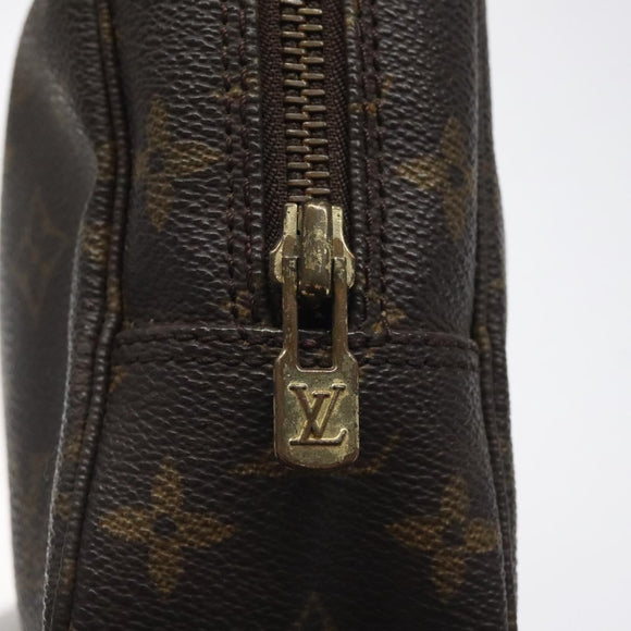 LOUIS VUITTON Monogram Trousse Toilette 23 Clutch Bag M47524 LV Auth ep8488