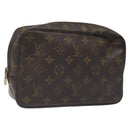 LOUIS VUITTON Monogram Trousse Toilette 23 Clutch Bag M47524 LV Auth ep8488-1