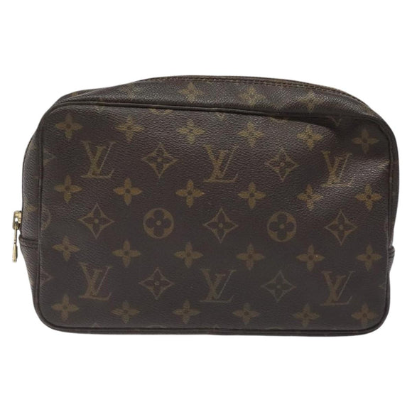 LOUIS VUITTON Monogram Trousse Toilette 23 Clutch Bag M47524 LV Auth ep8488