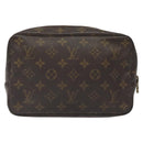 LOUIS VUITTON Monogram Trousse Toilette 23 Clutch Bag M47524 LV Auth ep8488-2