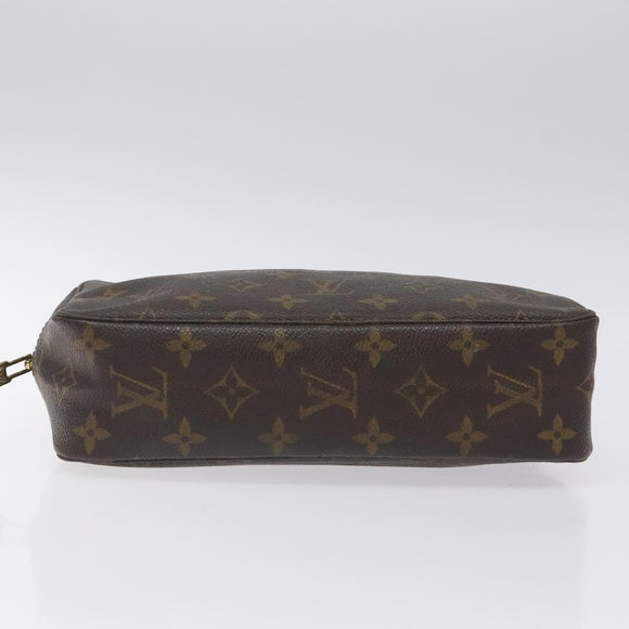 LOUIS VUITTON Monogram Trousse Toilette 23 Clutch Bag M47524 LV Auth ep8488