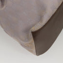 GUCCI GG Canvas Hand Bag Purple Gold 92708 Auth ep8499-12