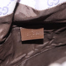 GUCCI GG Canvas Hand Bag Purple Gold 92708 Auth ep8499-15