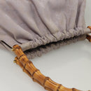 GUCCI GG Canvas Hand Bag Purple Gold 92708 Auth ep8499-6