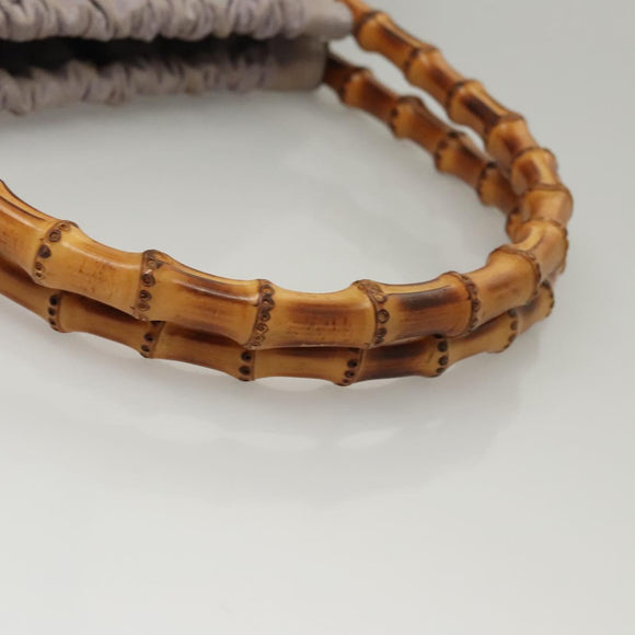 GUCCI GG Canvas Hand Bag Purple Gold 92708 Auth ep8499