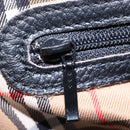 Burberrys Shoulder Bag Leather Black Gold Auth ep8502-21