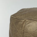 Christian Dior Canage Shoulder Bag Leather Brown Auth ep8509-9