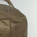 Christian Dior Canage Shoulder Bag Leather Brown Auth ep8509-14