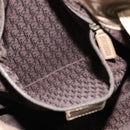 Christian Dior Canage Shoulder Bag Leather Brown Auth ep8509-20