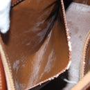 LOUIS VUITTON Monogram Vernis Houston Hand Bag Bronze M91122 LV Auth ep8512-23