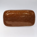 LOUIS VUITTON Monogram Vernis Houston Hand Bag Bronze M91122 LV Auth ep8512-5