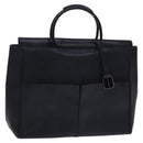 GUCCI Hand Bag Leather Black Silver 002 2865 1313 Auth ep8516-1