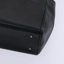 GUCCI Hand Bag Leather Black Silver 002 2865 1313 Auth ep8516-10