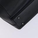 GUCCI Hand Bag Leather Black Silver 002 2865 1313 Auth ep8516-13