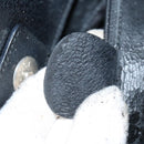 GUCCI Hand Bag Leather Black Silver 002 2865 1313 Auth ep8516-20