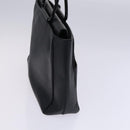 GUCCI Hand Bag Leather Black Silver 002 2865 1313 Auth ep8516-5