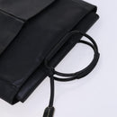 GUCCI Hand Bag Leather Black Silver 002 2865 1313 Auth ep8516-6