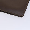 GUCCI Business Bag Leather 2way Brown Auth ep8518-15