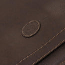 GUCCI Business Bag Leather 2way Brown Auth ep8518-17