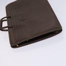 GUCCI Business Bag Leather 2way Brown Auth ep8518-4